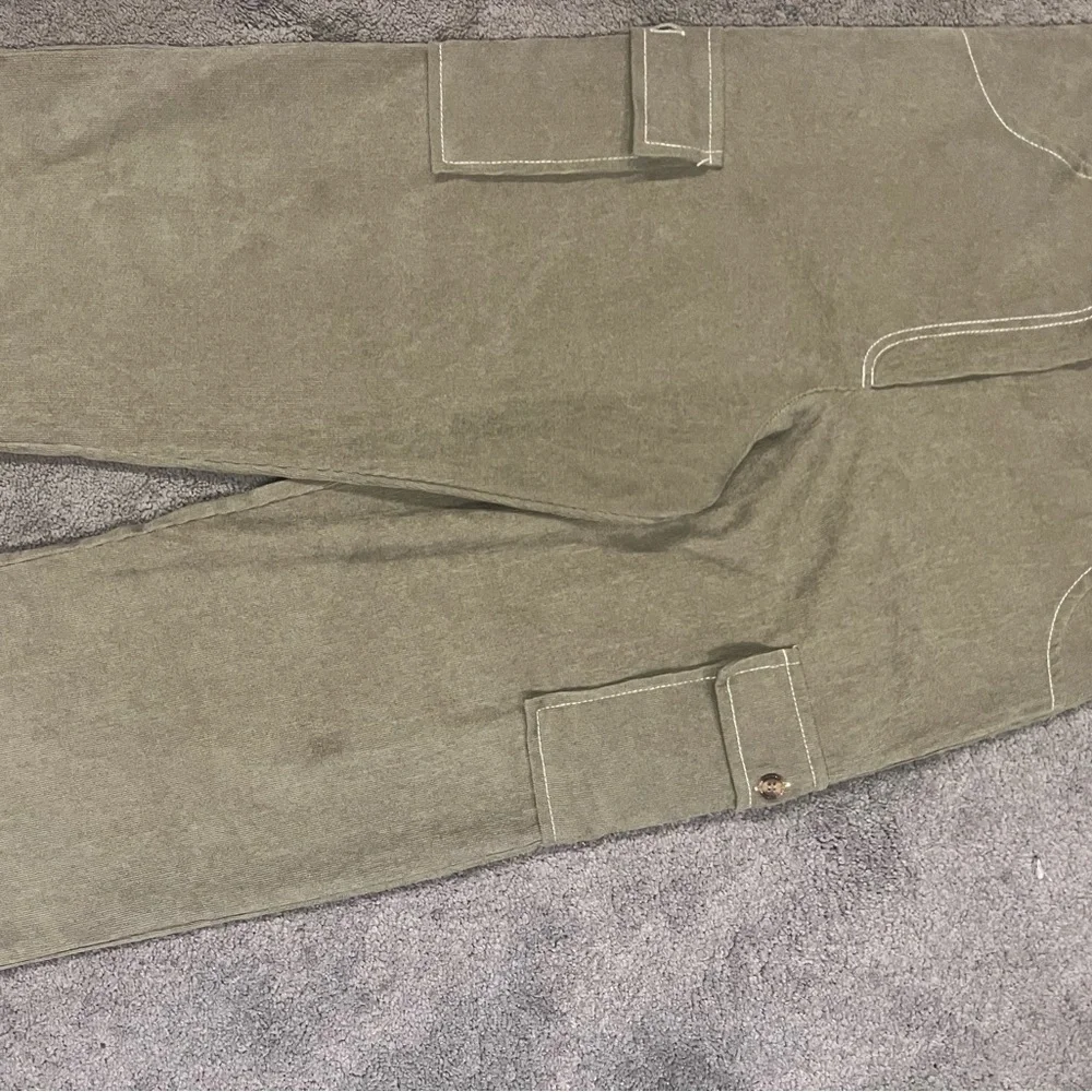 iZ BYER Girls Olive Corduroy Cargo Pants Girls 16